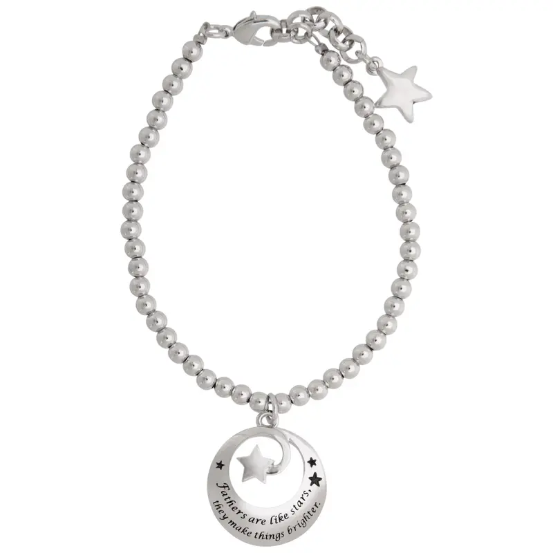Fathers Are Like Stars Bracelet - Set of 4