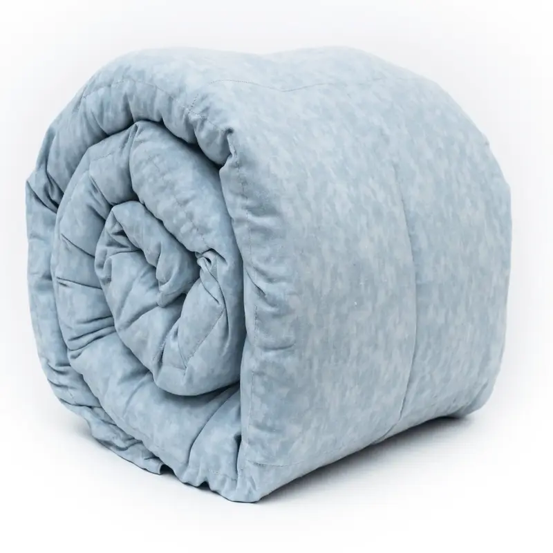Gray Cotton Weighted Blanket