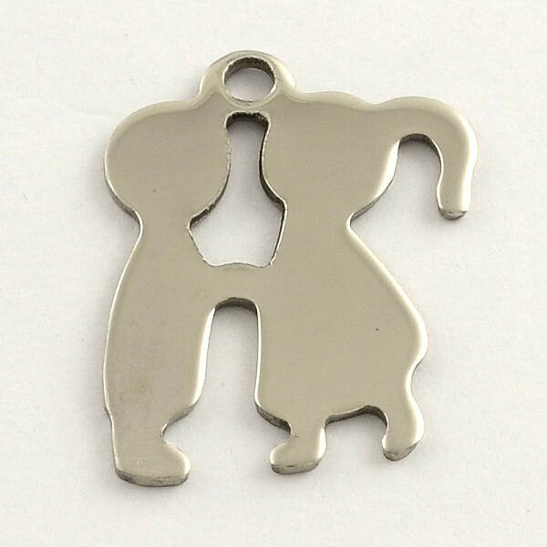 Tarnish Resistant Valentines Day Gifts Ideas 201 Stainless Steel Lover Stamping Blank Tag Pendants