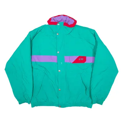 CB SPORT Insulated Coat Blue Nylon Mens L