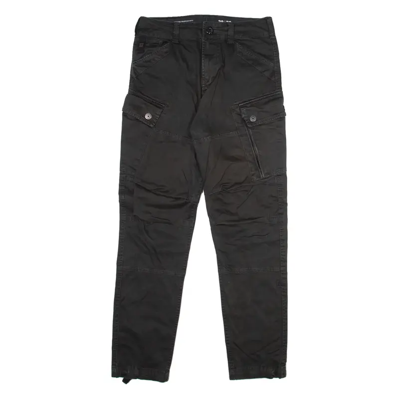 G-STAR Cargo Mens Trousers Grey Regular Tapered W28 L29