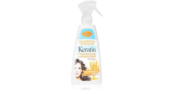 Bione Cosmetics Keratin + Grain leave-in spray conditioner 260 ml