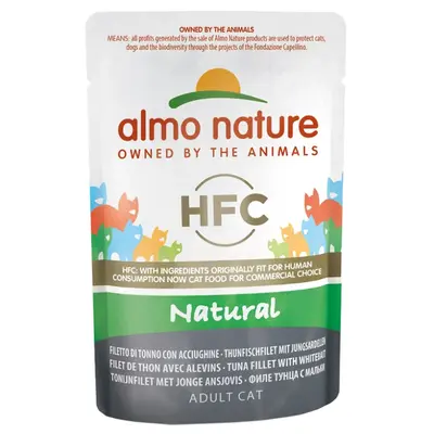 Almo nature HFC Natural Tuna and Anchovy Fillet - 55GR
