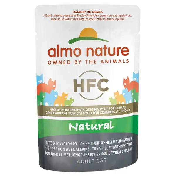 Almo nature HFC Natural Tuna and Anchovy Fillet - 55GR