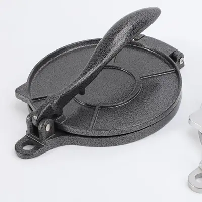 Corn Tortilla Machine, 1 Count Multi-functional Hand-pressing Dough Bread Tortilla Maker, Homemade Pancake Tool for Kitchen B...
