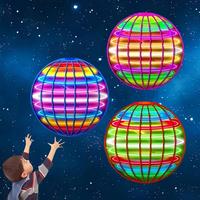 3-Piece Flying orb led Ball Launcher Set – Hand-Controlled Spinning UFO Toys with Remote Control, Durable Material, Perfect...