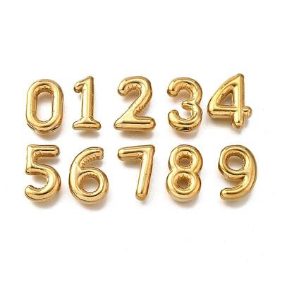10Pcs 10 Styles 304 Stainless Steel Figure Pendants