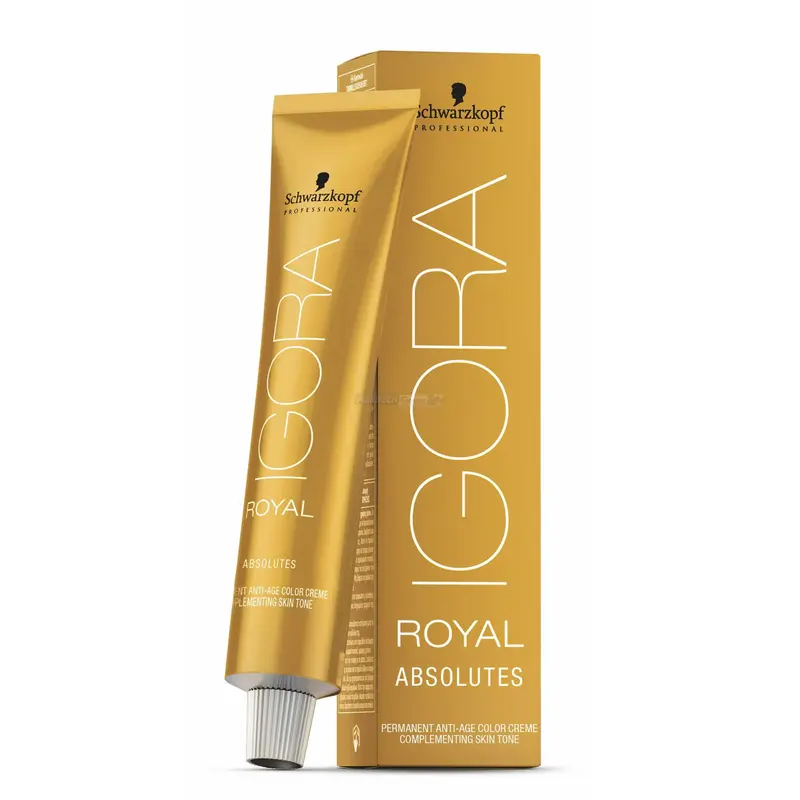Schwarzkopf Professional Igora Royal Absolutes Permanent collagen hair dye 60 ml 4-60 | Medium natural chocolate brown