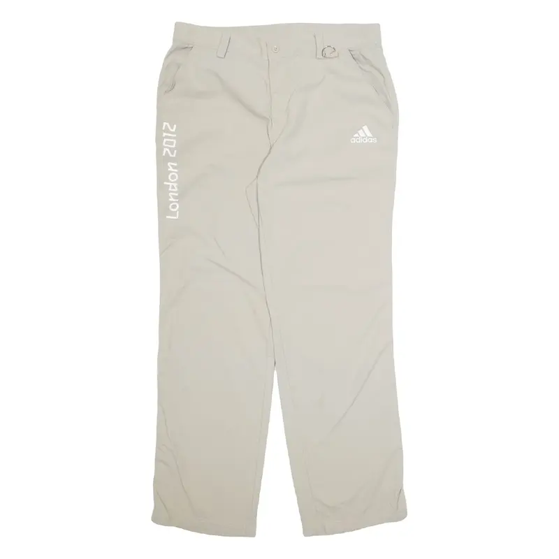 ADIDAS Outdoor Mens Trousers Grey Regular Straight W36 L32