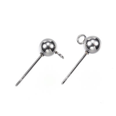 Non-Tarnish 304 Stainless Steel Stud Earring Findings
