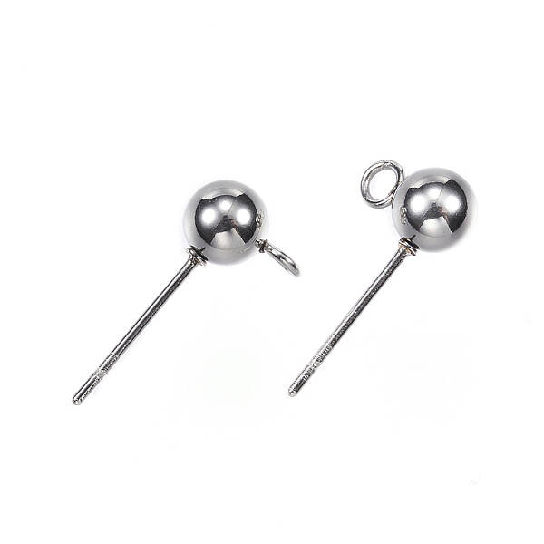 Non-Tarnish 304 Stainless Steel Stud Earring Findings