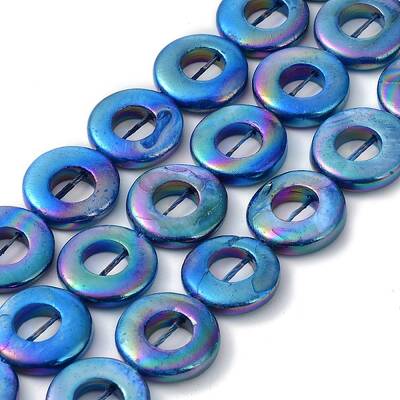 Natural Freshwater Shell Dyed Beads Strands