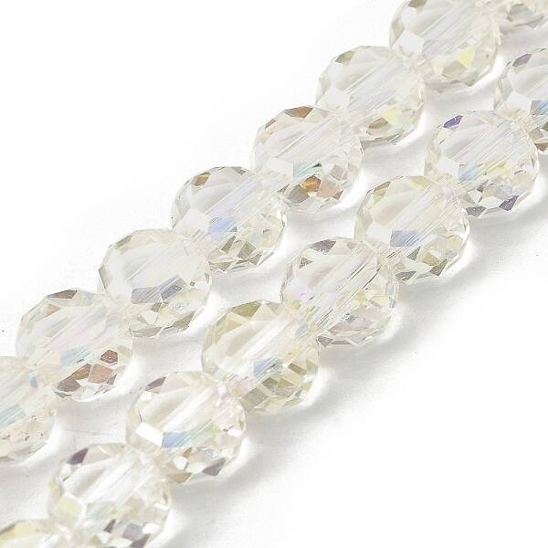 Electroplate Glass Beads Strands