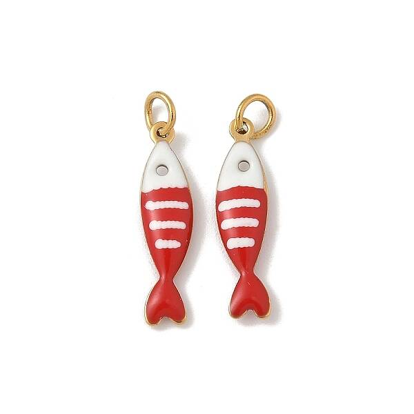 304 Stainless Steel Enamel Pendants
