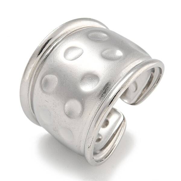 304 Stainless Steel Open Cuff Ring for Women