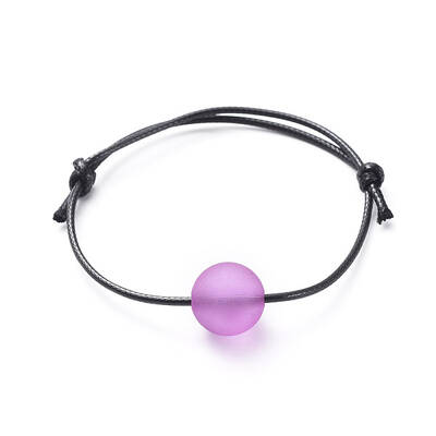 Adjustable Waxed Polyester Cord Bracelets