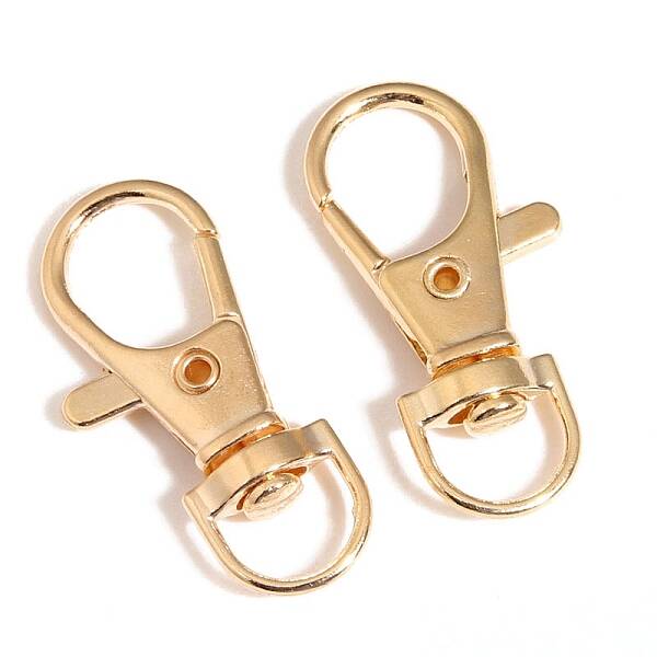 Alloy Swivel Lobster Claw Clasps