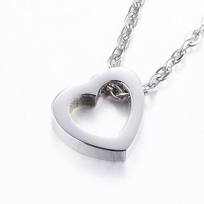 Tarnish Resistant 304 Stainless Steel Pendant Necklaces
