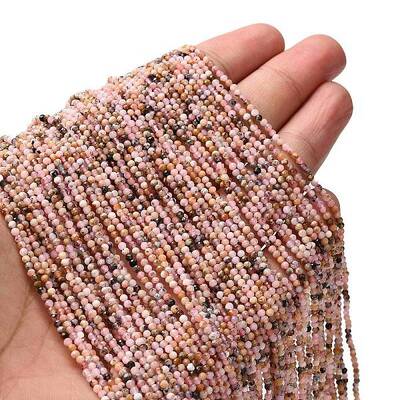 Natural Pink Opal Beads Strands