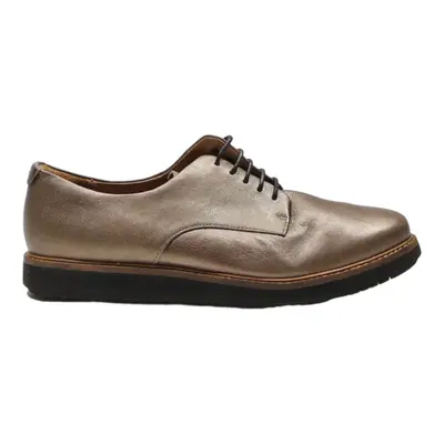 CLARKS Sneaker Trainers Brown Synthetic Womens UK 6
