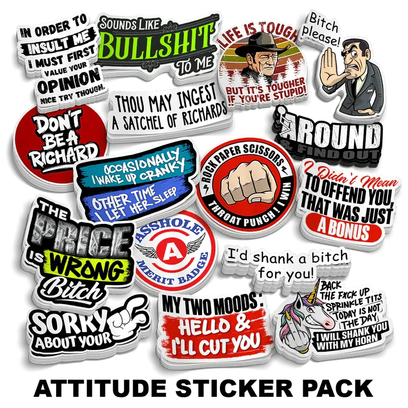Attitude Sticker Pack