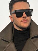 1 Pair Summer Square Frameless Glasses, New Fashion Travel Accessories for Women & Men, Lightweight and Durable for Outdoor G...