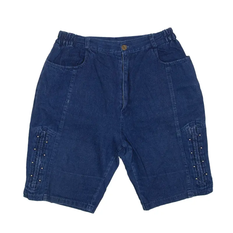 UNIVERSAL Denim Shorts Blue Regular Womens S W28