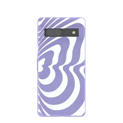 Lavender Flutter Right Google Pixel 7a Case