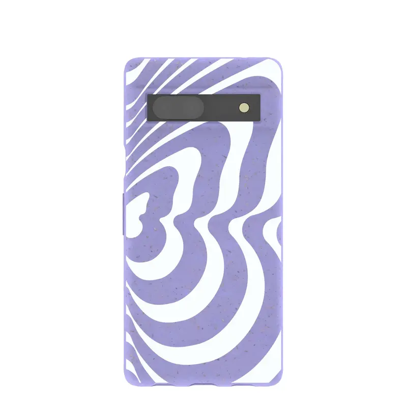 Lavender Flutter Right Google Pixel 7a Case