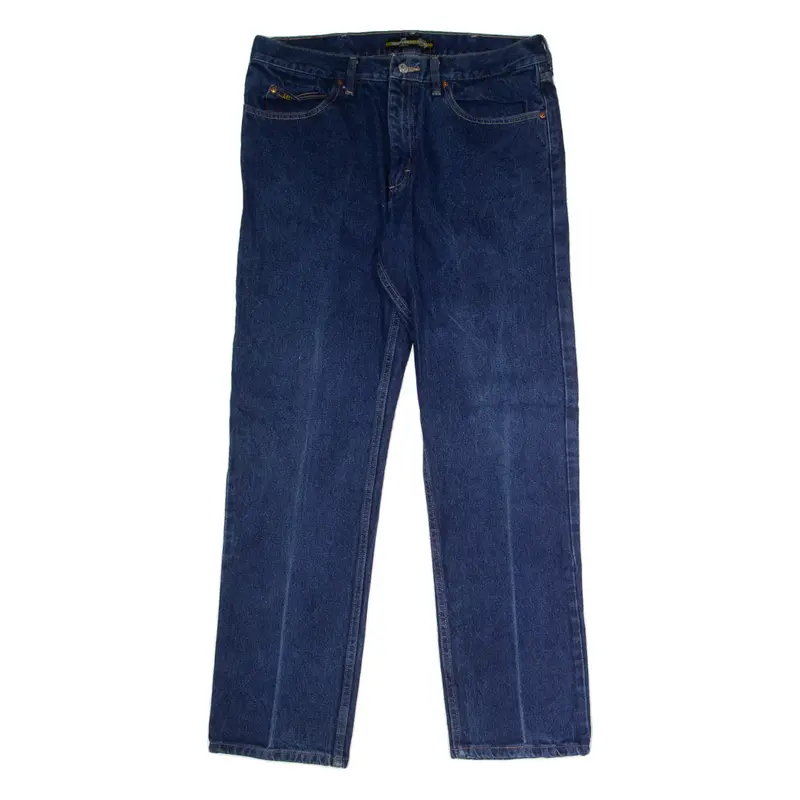 LEE Mens Jeans Blue Regular Straight W36 L32