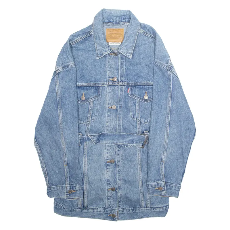 LEVI'S Womens Denim Jacket Blue S