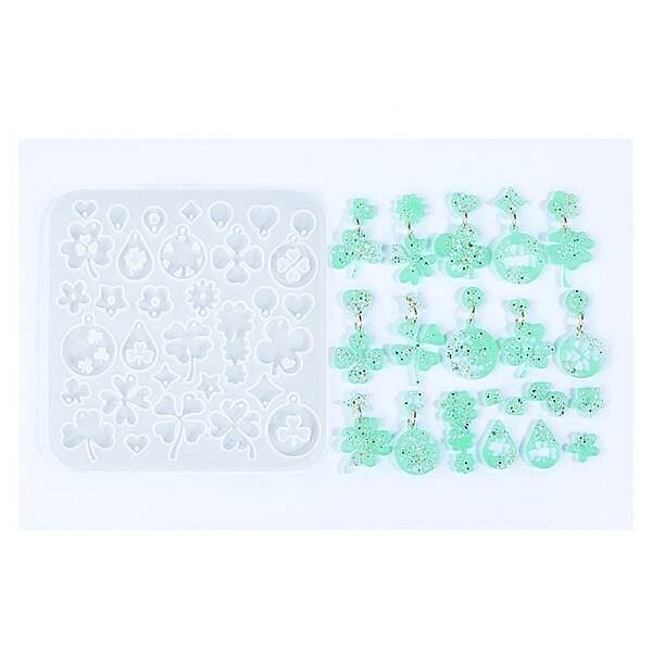 Clover Series DIY Silicone Ornaments Molds