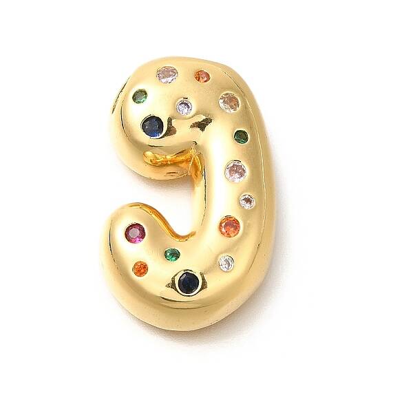 Brass Cubic Zirconia Pendants
