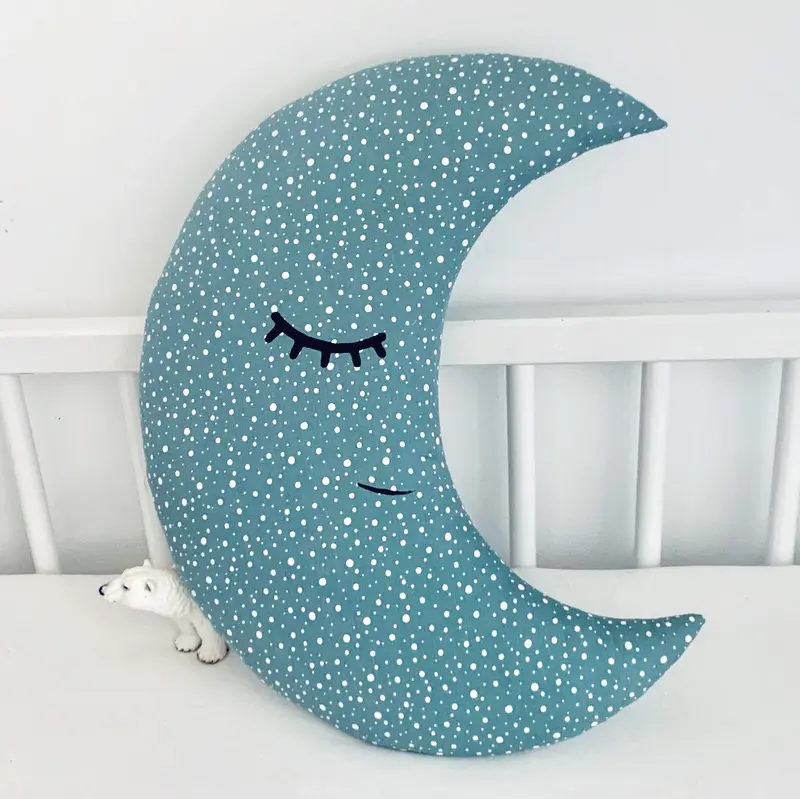 Crescent Moon Pillow (21 colors)