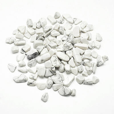 Natural Howlite Beads