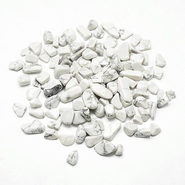 Natural Howlite Beads