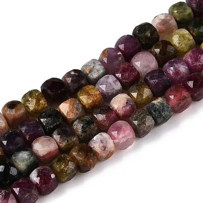 Natural Colorful Tourmaline Beads Strands