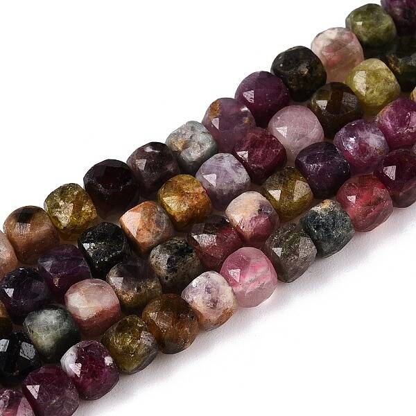 Natural Colorful Tourmaline Beads Strands