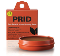 Drawing salve for splinters, ingrown hairs, and bug bites, relieves skin irritation from boils and minor cuts (18g).  Treatme...