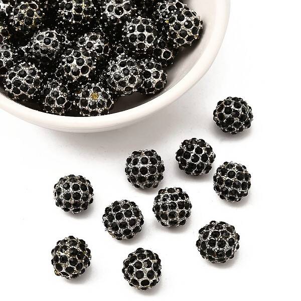 Alloy Rhinestone Beads