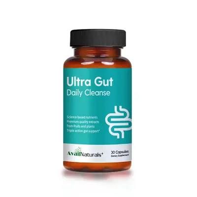 1 Day Cleanse - Gut & Colon Support|Advanced Formula with Senna leaf extract & Cassia seed|Contains 2.5 Billion Probiotic...