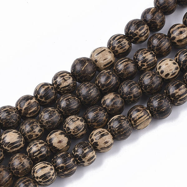 Undyed & Natural Bodhi Wood Beads Strands