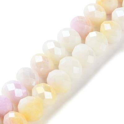 Electroplate Handmade Lampwork Beads Strands