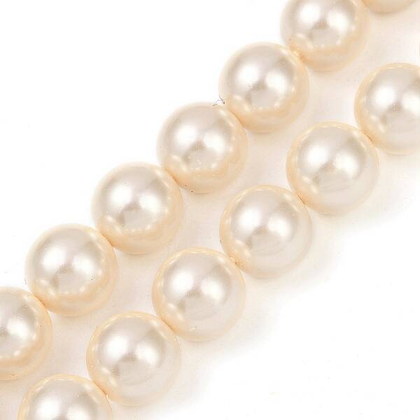 Shell Pearl Beads Strands