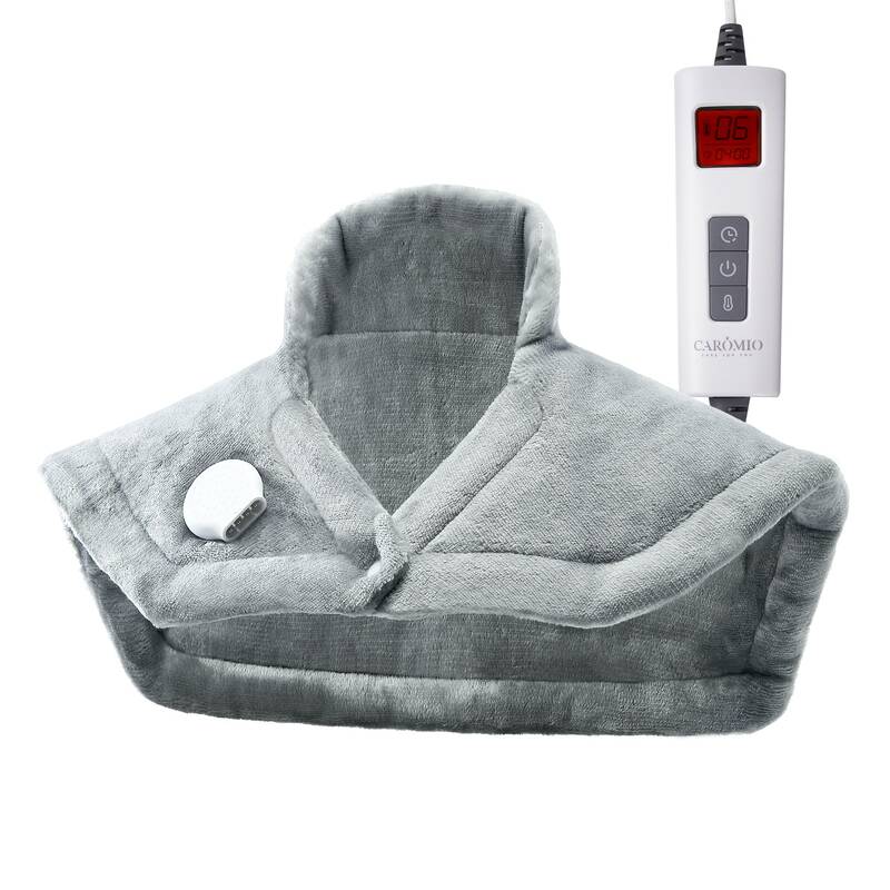 Garvee Heating Pad for Neck and Shoulders - 2.2lb Large Electric Fast Heating Pad for Pain Relief and Deep Pressure Therapy, ...