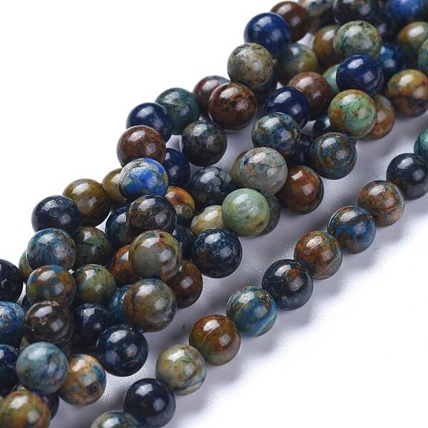 Natural Chrysocolla Beads Strands