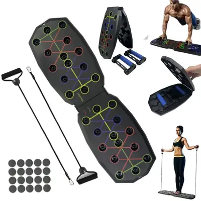 Foldable Push Up Board, Exercise Equipment Sports Equipment Fitness Accessories Push Up Stand for Home Workout, Push Up Equip...