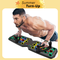 Foldable Push Up Board, Home Workout Equipment & Calisthenics Tool, Ideal Gift, Gym Accessories Strength Training Accessory H...