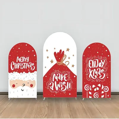 Red Bag Saint Golden Stars Snow Arch Backdrop Kit - Aperturee