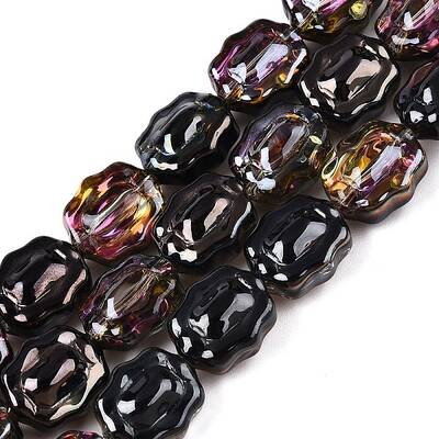Electroplate Glass Beads Strands